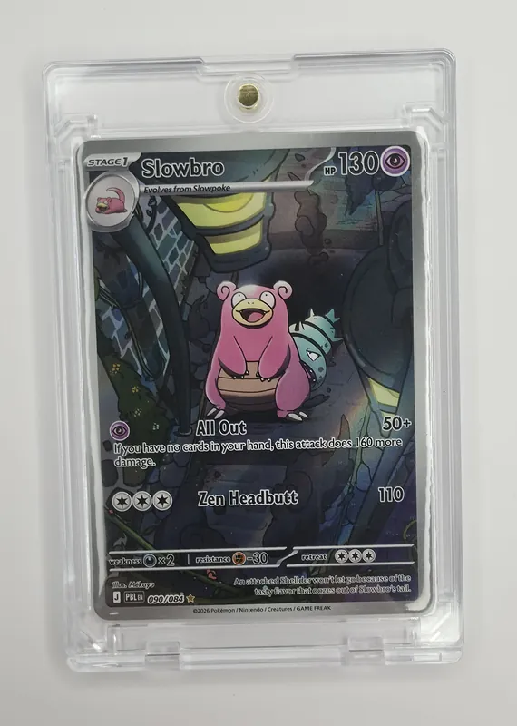 Pikachu #025/128 in a perfect-fit sleeve inside a magnetic one-touch holder