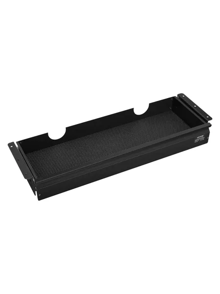 26 In Under-Desk Slide-Out Drawer, Keyboard Tray Combo, Black, photo 1