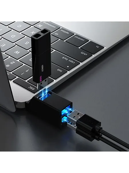 3-Port USB 3.0 Hub, Compact Splitter, 2-Pack, photo 5