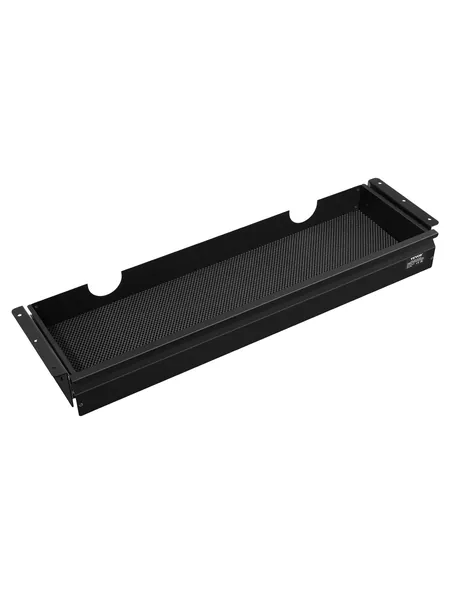 33 In Under-Desk Slide-Out Drawer, Keyboard Tray Combo, Black, photo 1