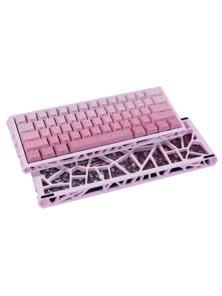 60% Hollow-Frame Mechanical Keyboard, Hot-Swap, RGB, Wired USB-C, photo 4
