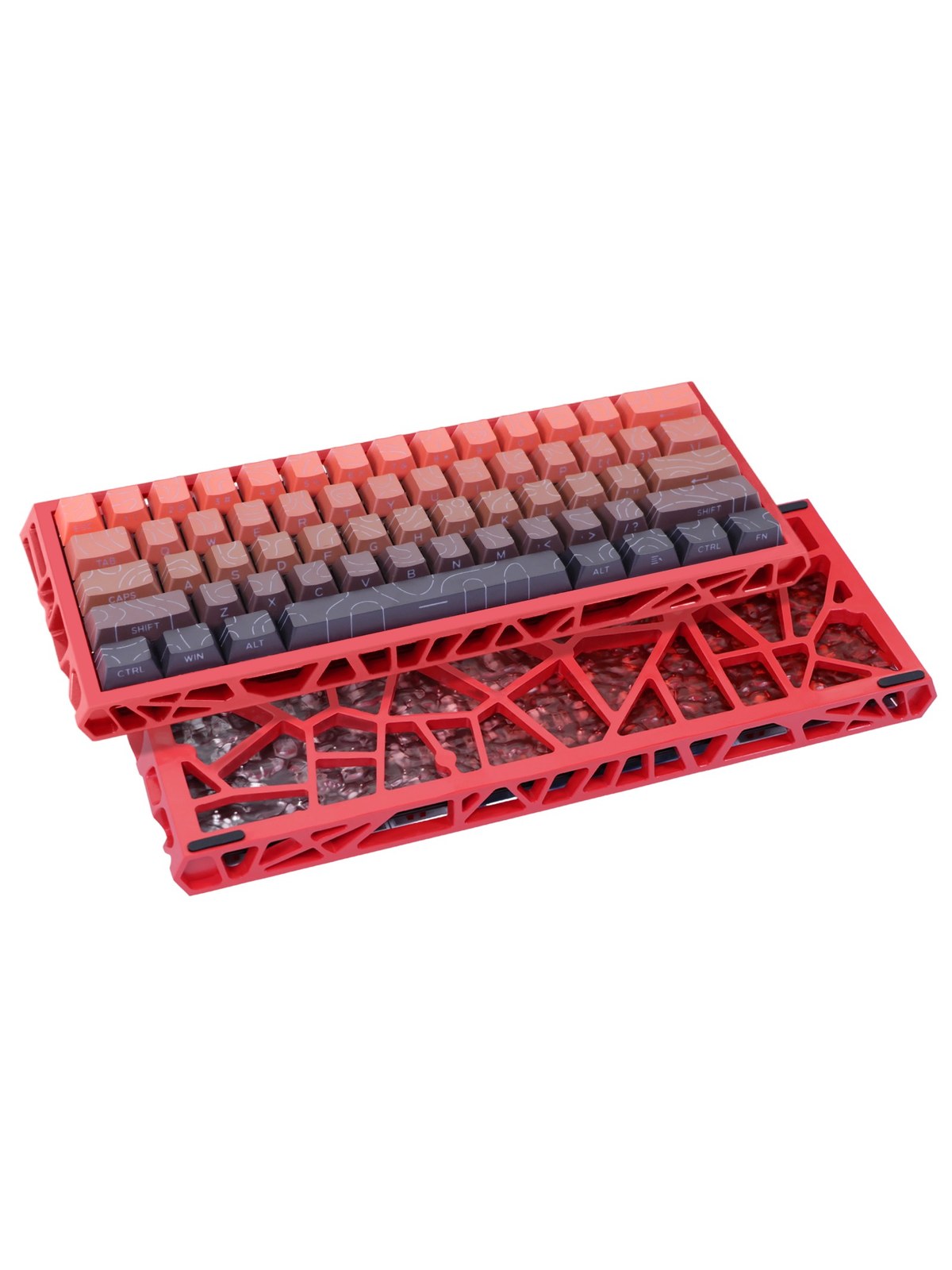 61-Key Hot-Swap Mechanical Keyboard, Hollow Frame, Wired, RGB, photo 5