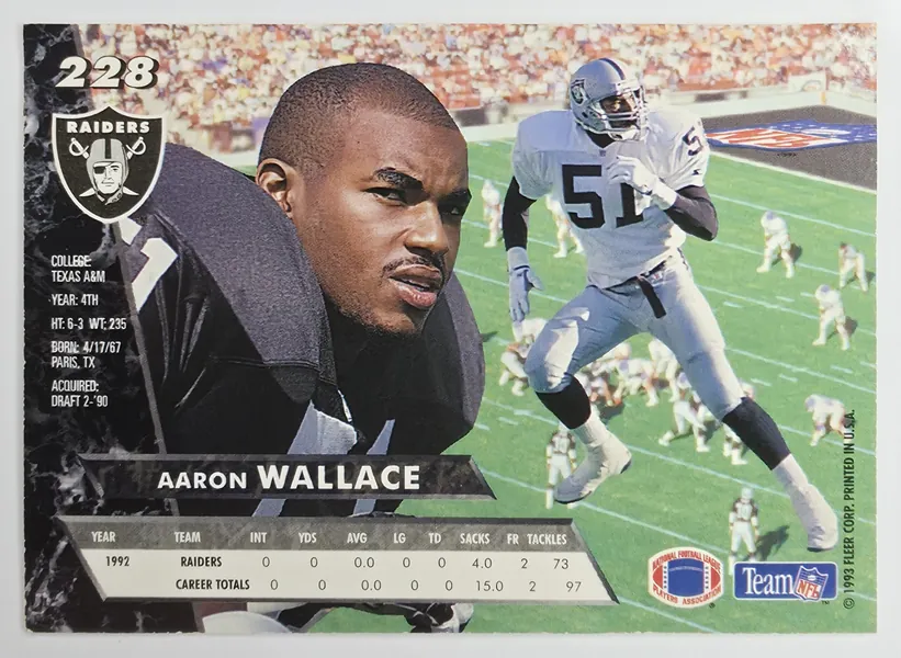 Aaron Wallace back