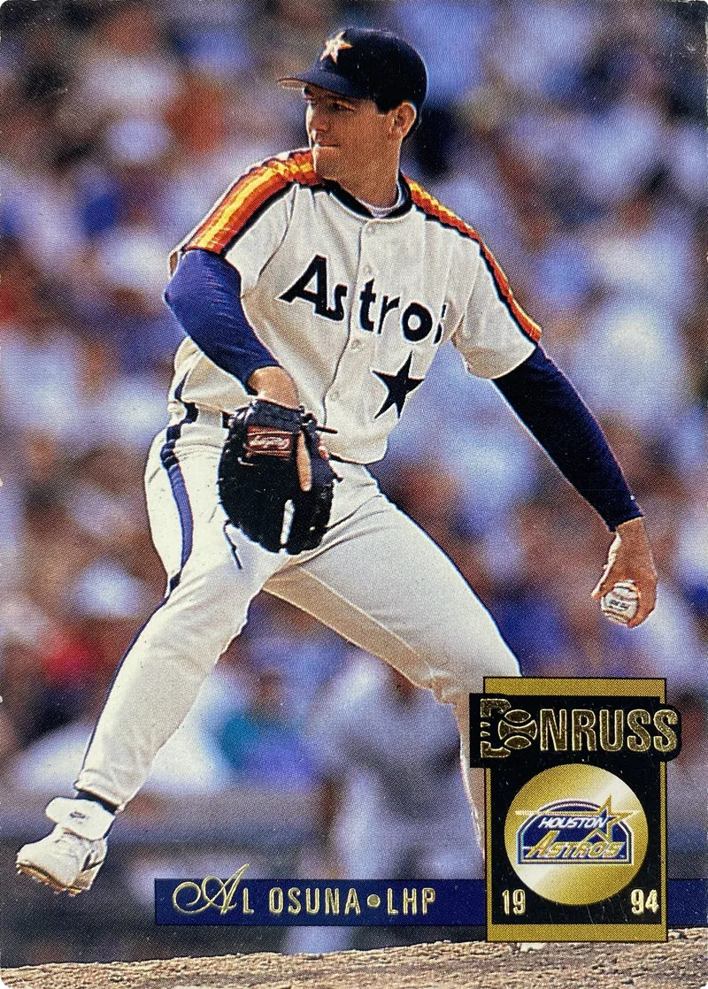 1994 Donruss Al Osuna #541 Houston Astros front