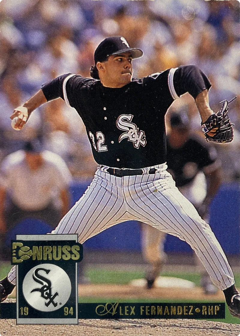 1994 Donruss Alex Fernandez #582 Chicago White Sox front