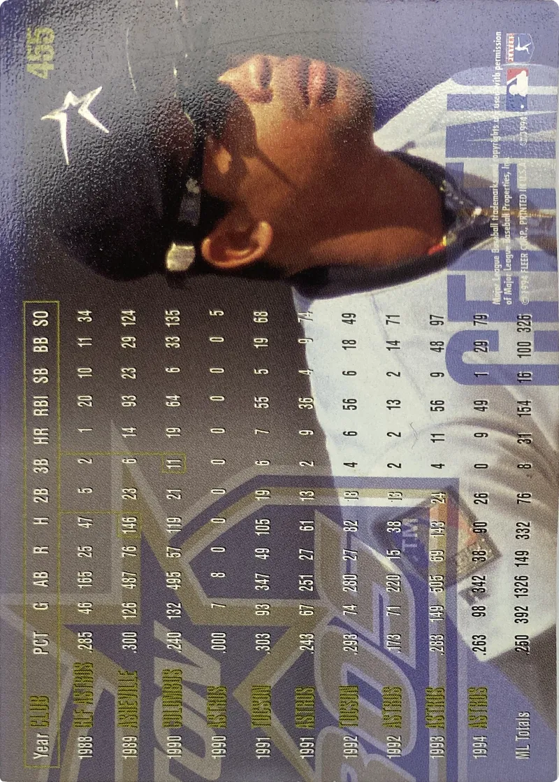 Andujar Cedeno #455, back