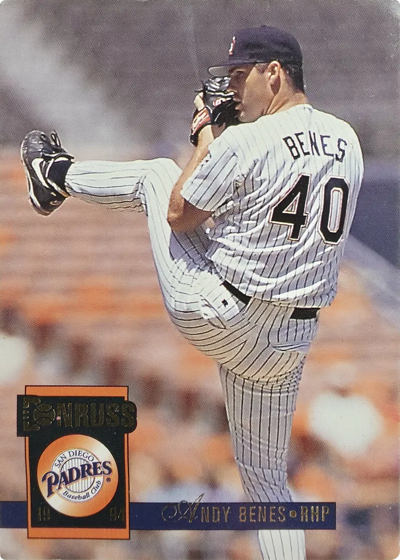 1994 Donruss Andy Benes #332 San Diego Padres, front