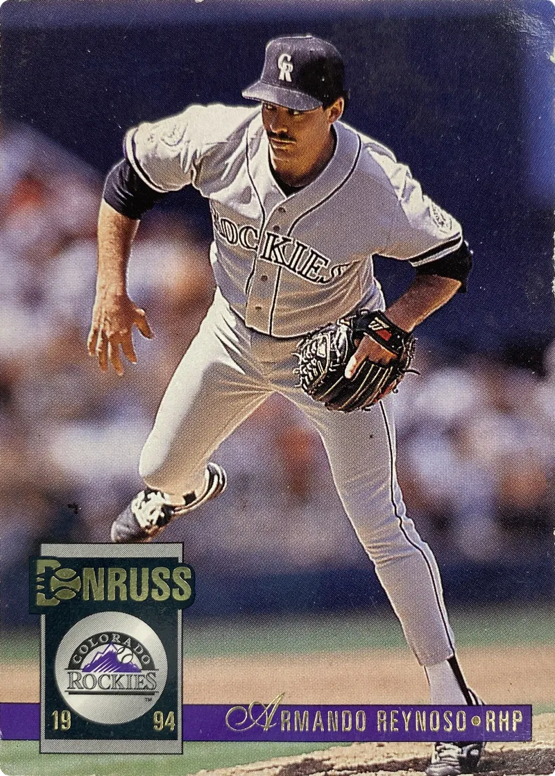 1994 Donruss Armando Reynoso #497 Colorado Rockies front