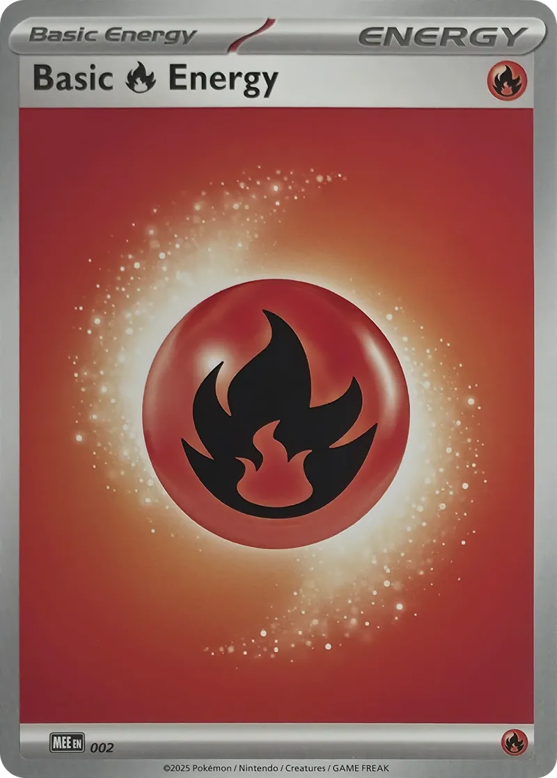 Basic Fire Energy #002, front