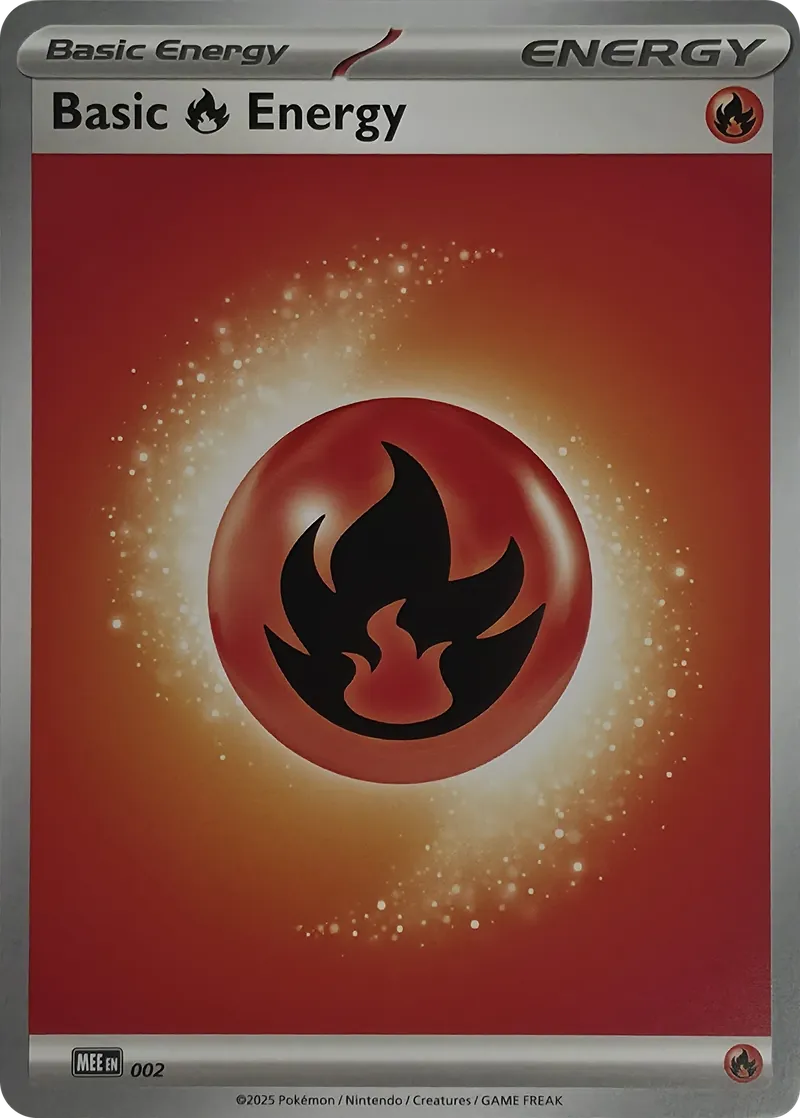 Basic Fire Energy #002, front