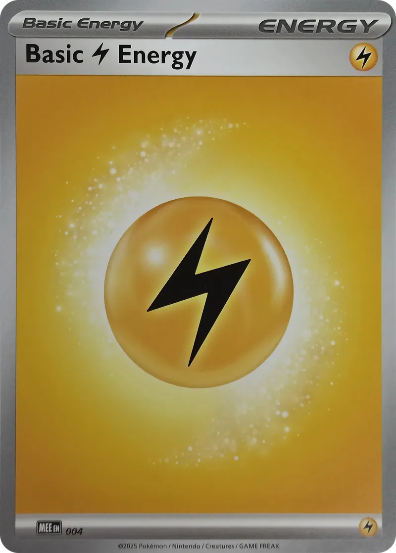 Basic Lightning Energy #004, front