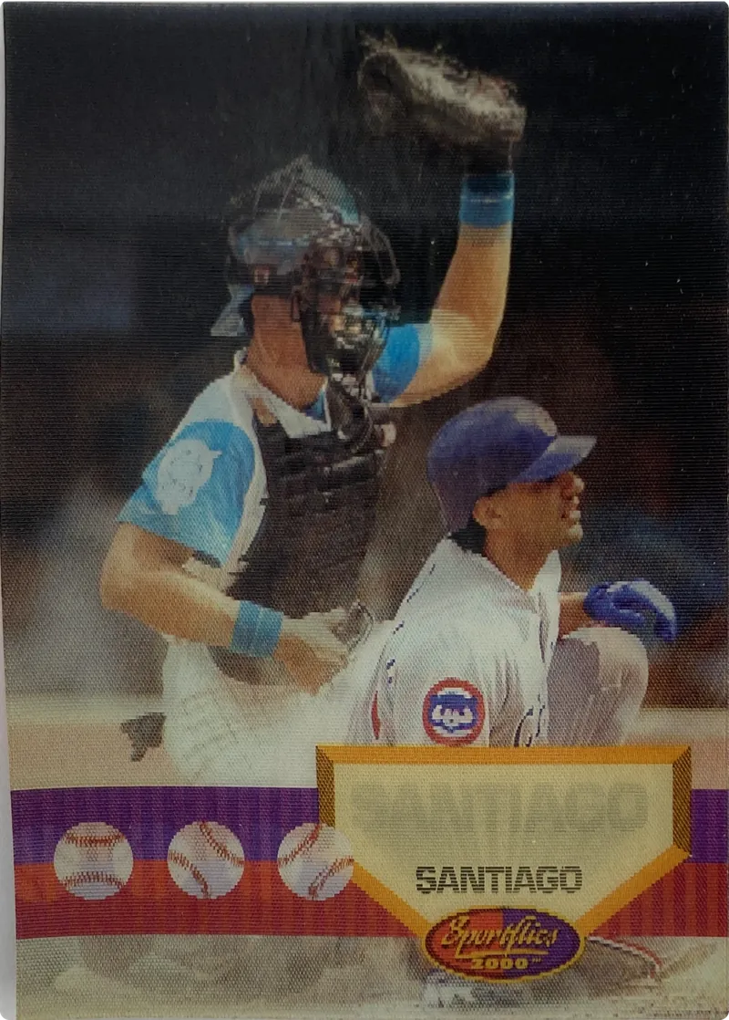 1994 Sportflics 2000 Benito Santiago #13 Florida Marlins front