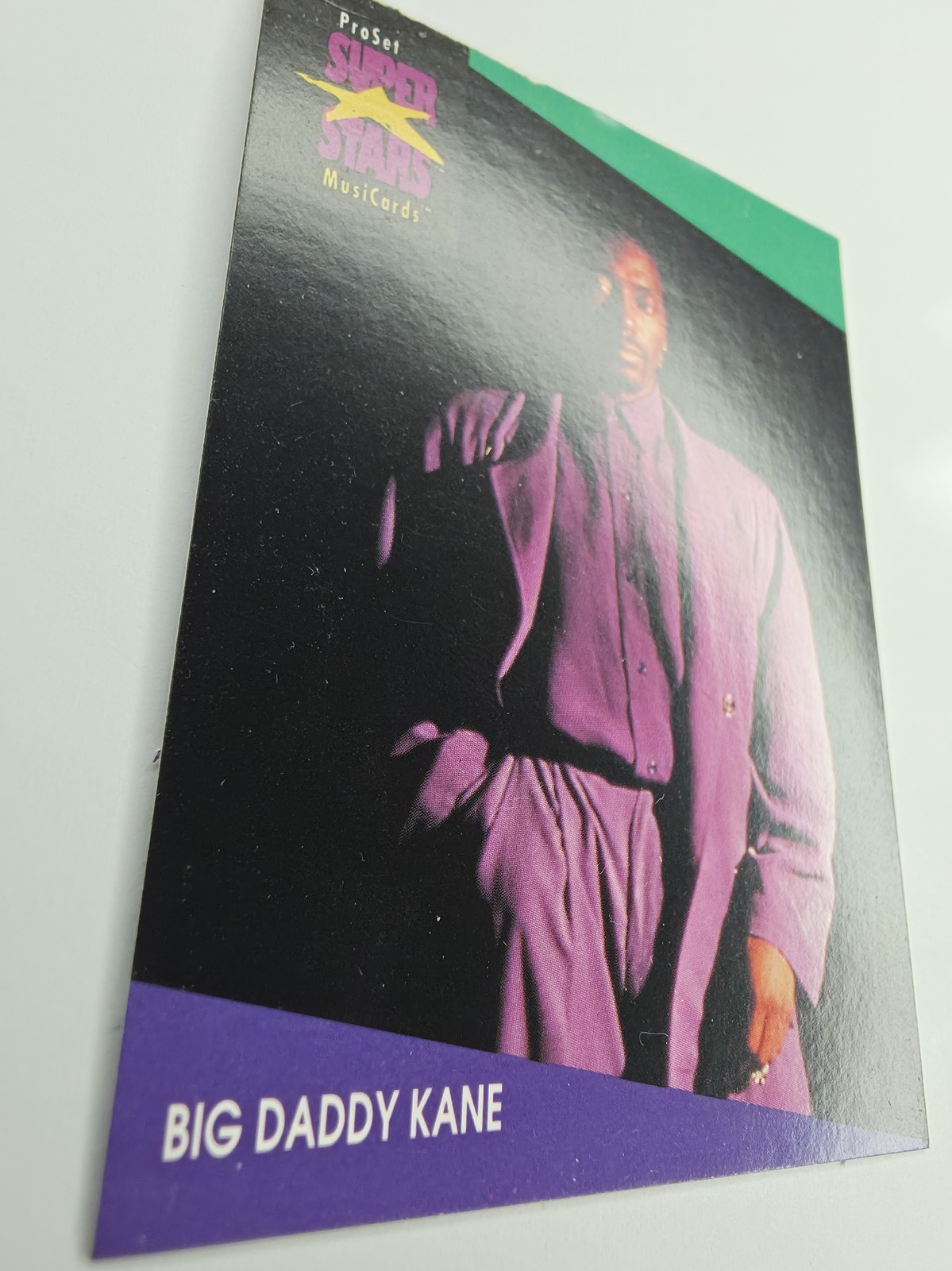 1991 Pro Set SuperStars MusiCards Big Daddy Kane #111 photo 3