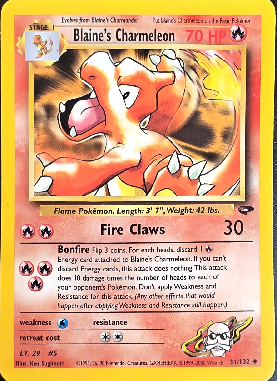 Blaine's Charmeleon front