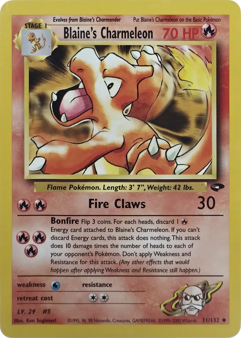 Blaine's Charmeleon front