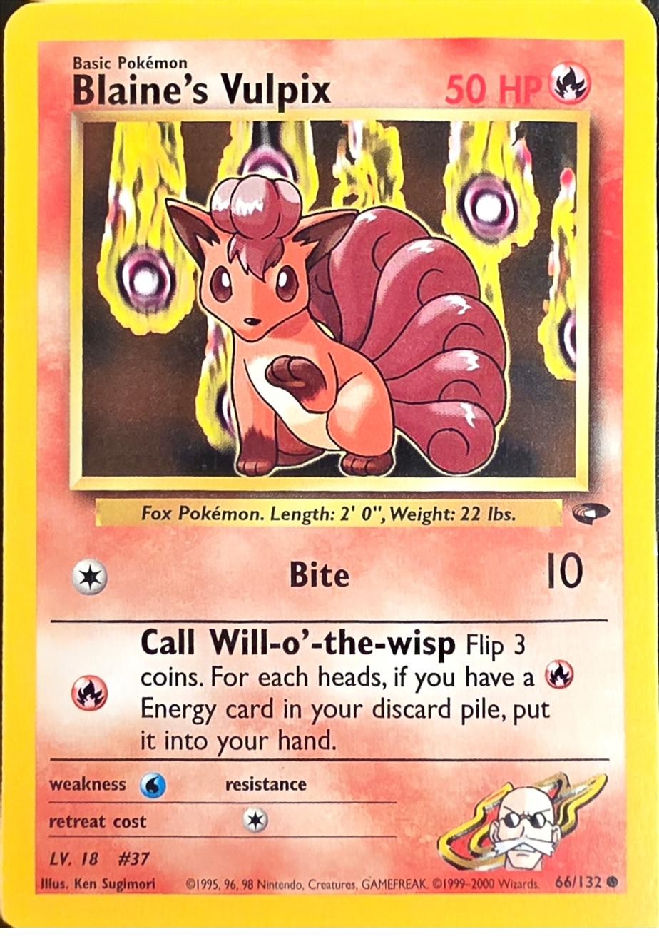Blaine's Vulpix front