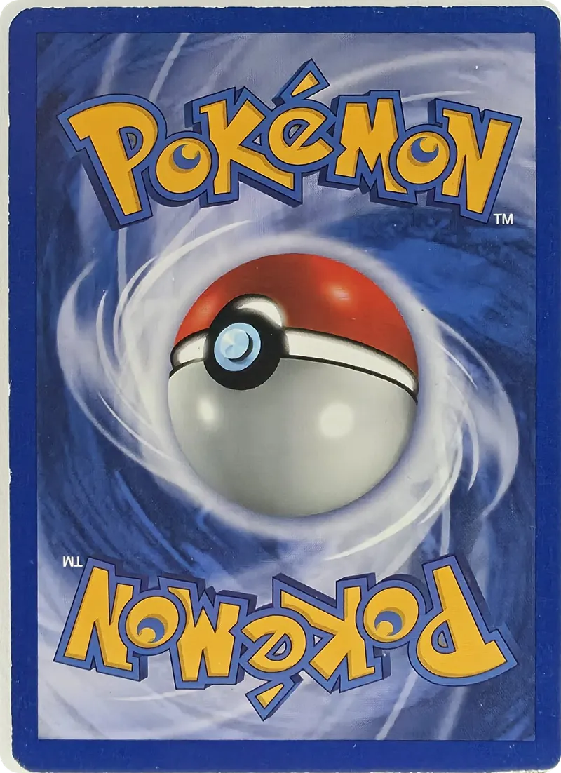 1999 Pokemon Base Set Blastoise #2/102 Unlimited Holo Rare, back