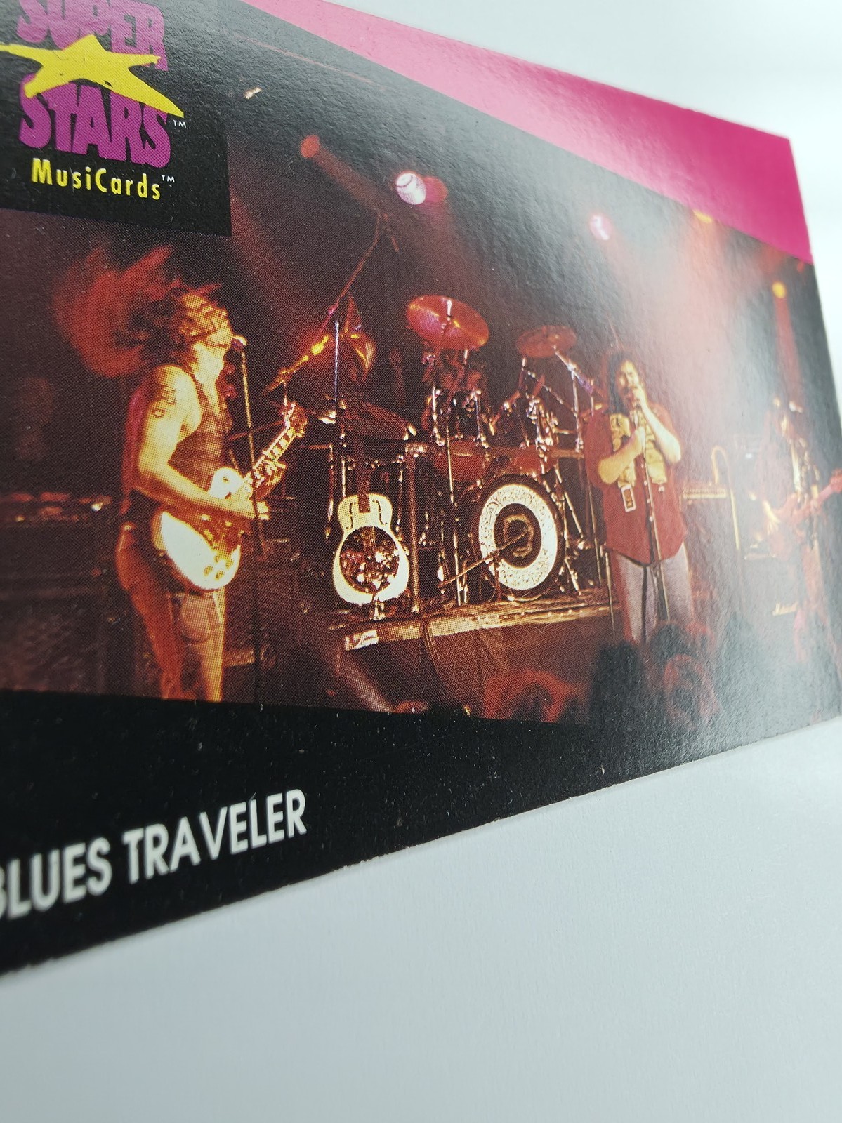 1991 Pro Set SuperStars MusiCards Blues Traveler #152 photo 3