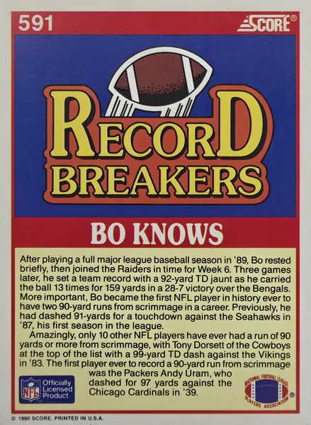 Bo Jackson back