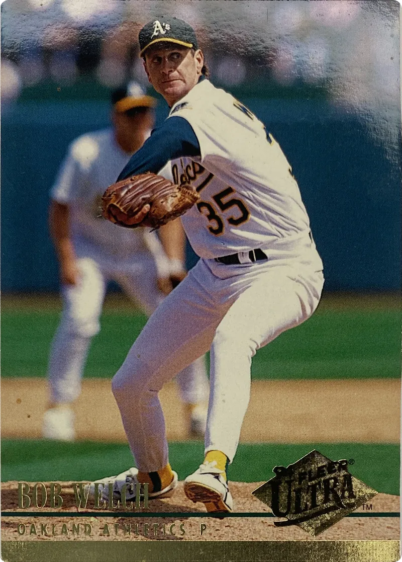 1994 Fleer Ultra Bob Welch #114 Oakland Athletics front