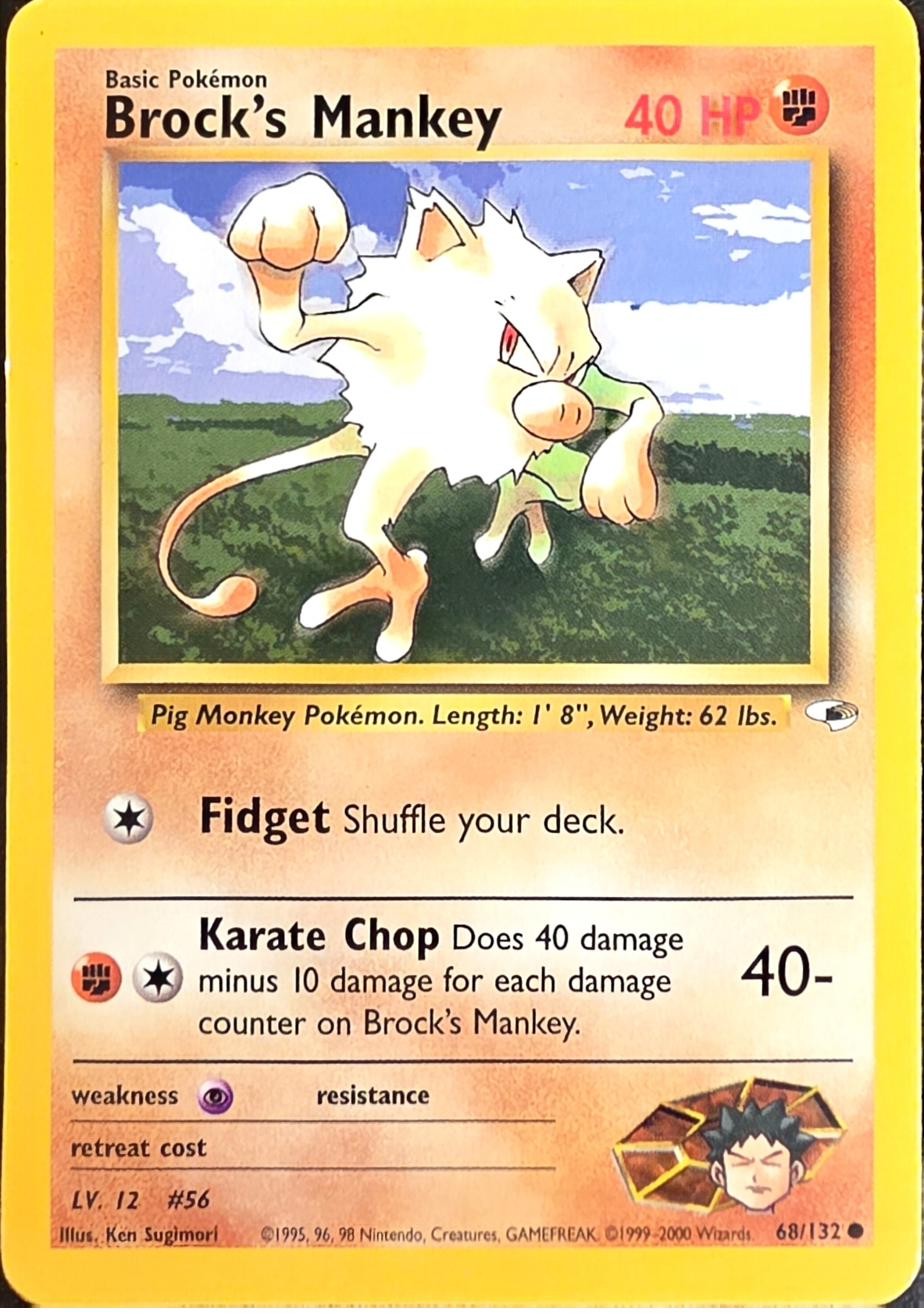 Brock's Mankey front