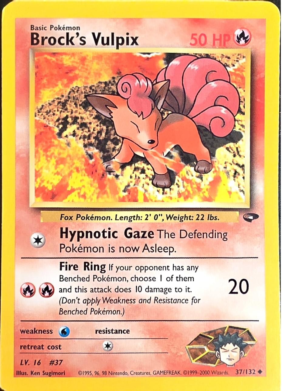 Brock's Vulpix front