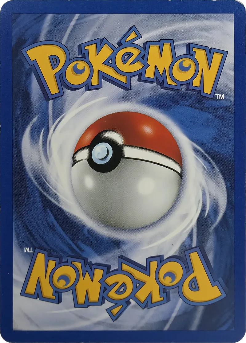 2000 Pokemon Gym Challenge Brock's Vulpix #37/132 Unlimited Uncommon, back