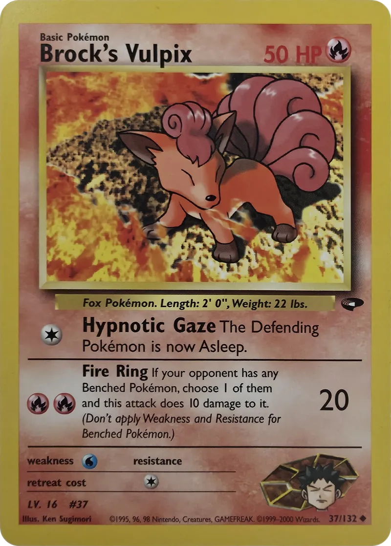 Brock's Vulpix front