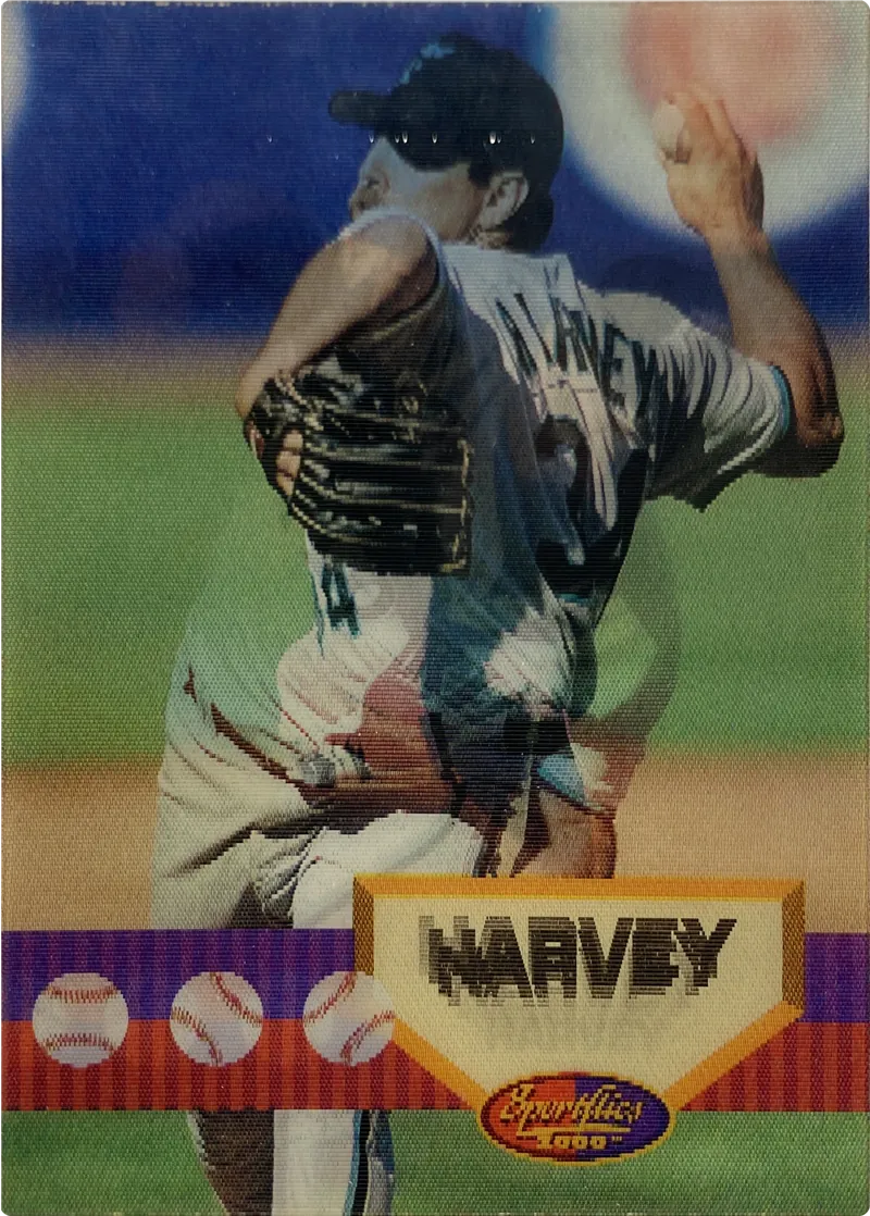1994 Sportflics 2000 Bryan Harvey #47 Florida Marlins front
