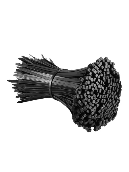 Cable Zip Ties, 8 In, 1000-Pack, 45 Lb Tensile Strength, Black, photo 1
