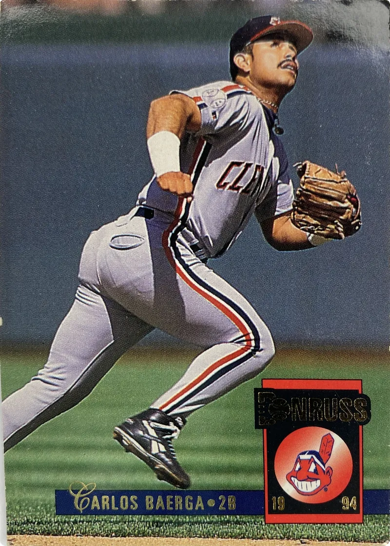 1994 Donruss Carlos Baerga #14 Cleveland Indians front
