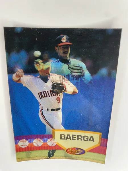 1994 Sportflics 2000 Carlos Baerga #71 Cleveland Indians photo 3
