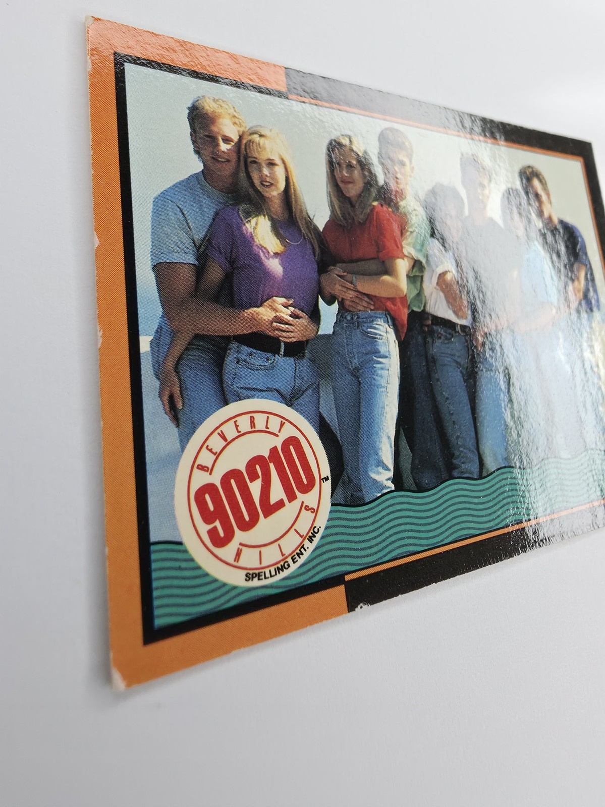 1991 Topps Beverly Hills 90210 Cast Photo #42 photo 3