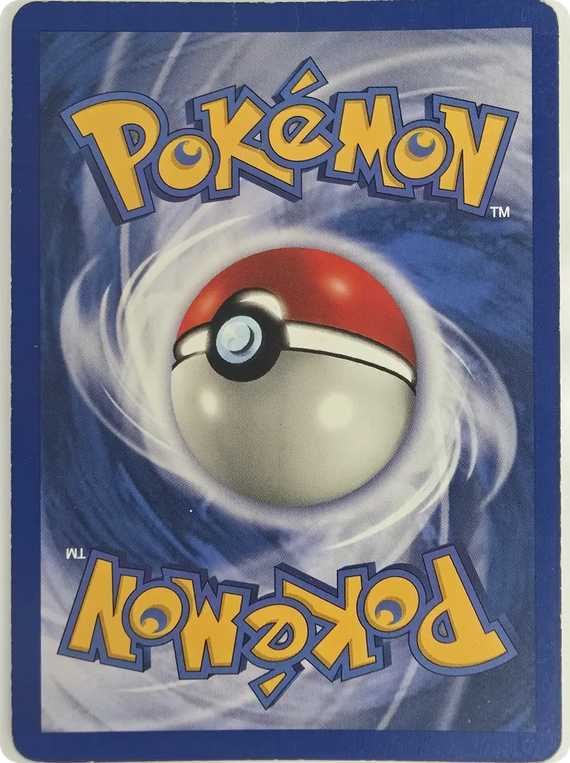 1999 Pokemon Base Set Charizard #4/102 Unlimited Holo Rare, back