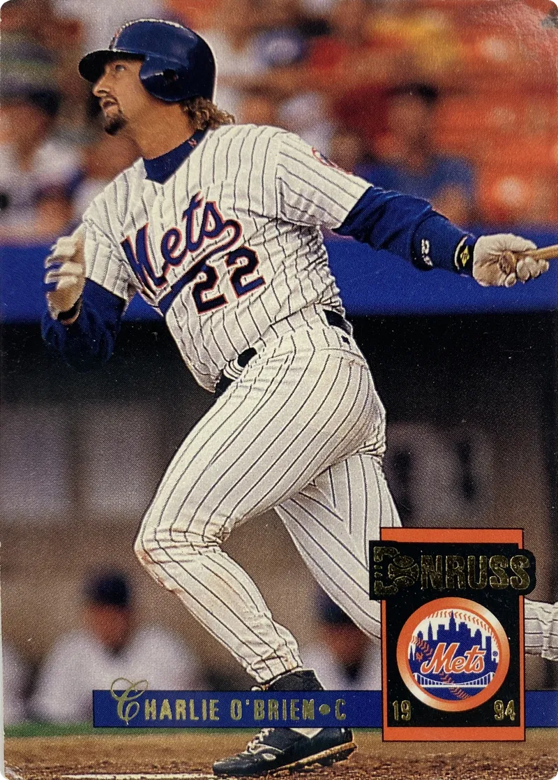 1994 Donruss Charlie O'Brien #242 New York Mets front