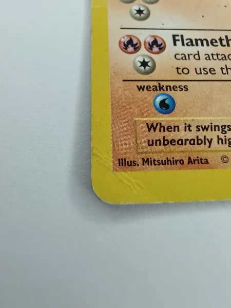 Charmeleon front corner crease