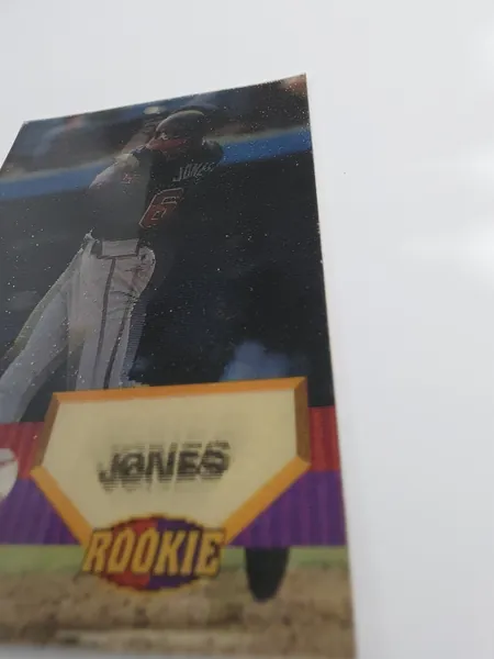 1994 Sportflics 2000 Chipper Jones #160 Atlanta Braves Rookie photo 3