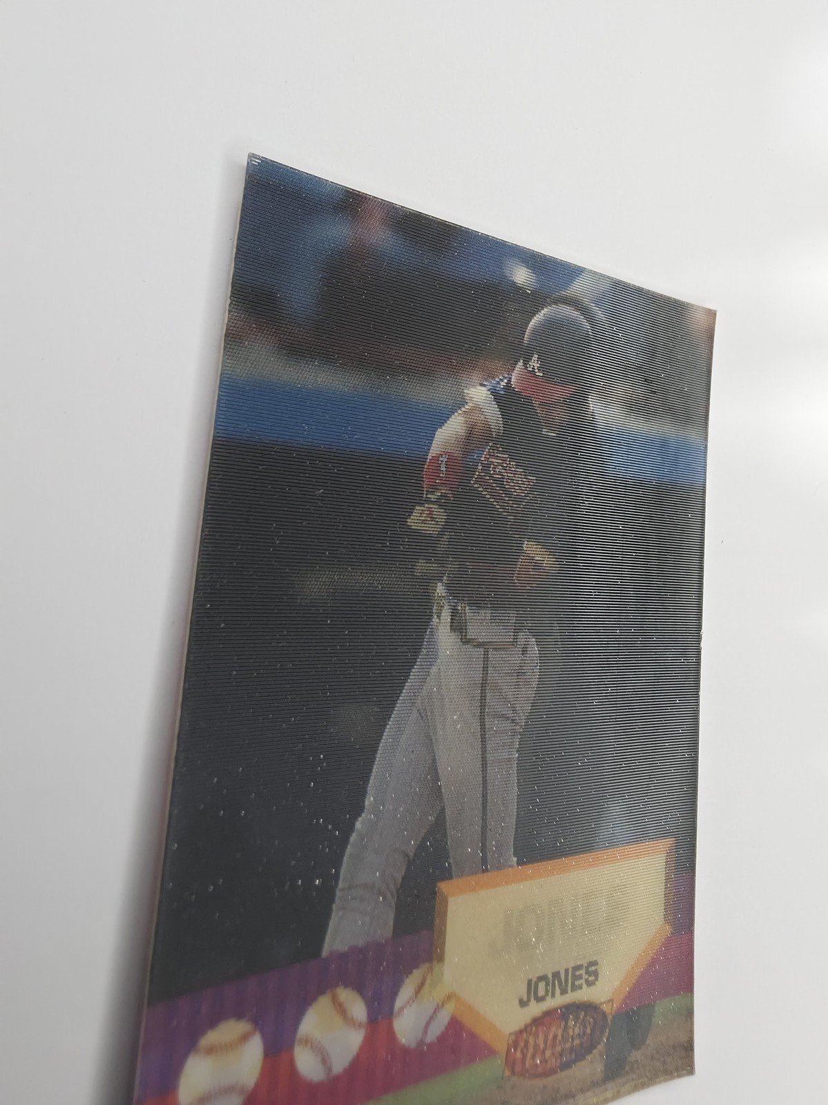 1994 Sportflics 2000 Chipper Jones #160 Atlanta Braves Rookie photo 4