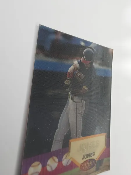 1994 Sportflics 2000 Chipper Jones #160 Atlanta Braves Rookie photo 4