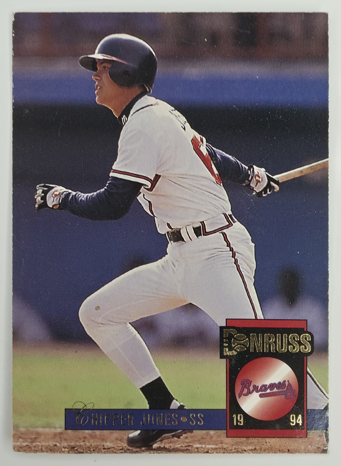 1994 Donruss Chipper Jones #453 Atlanta Braves front