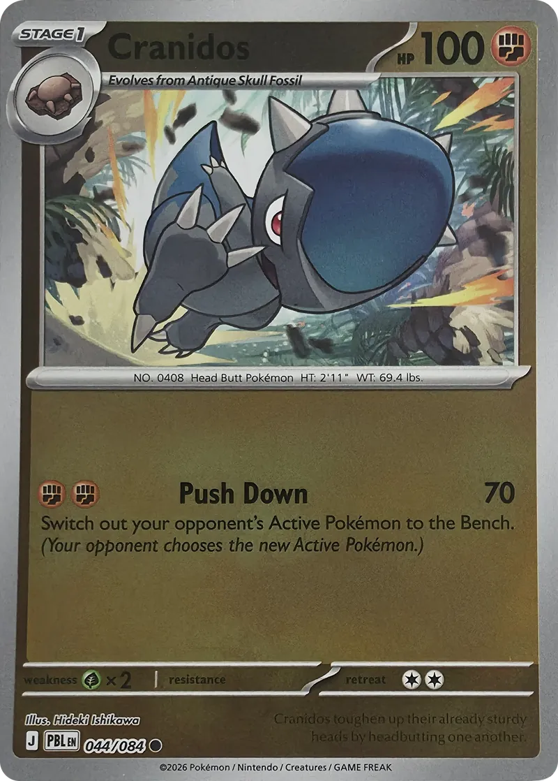 Cranidos #044/084, front