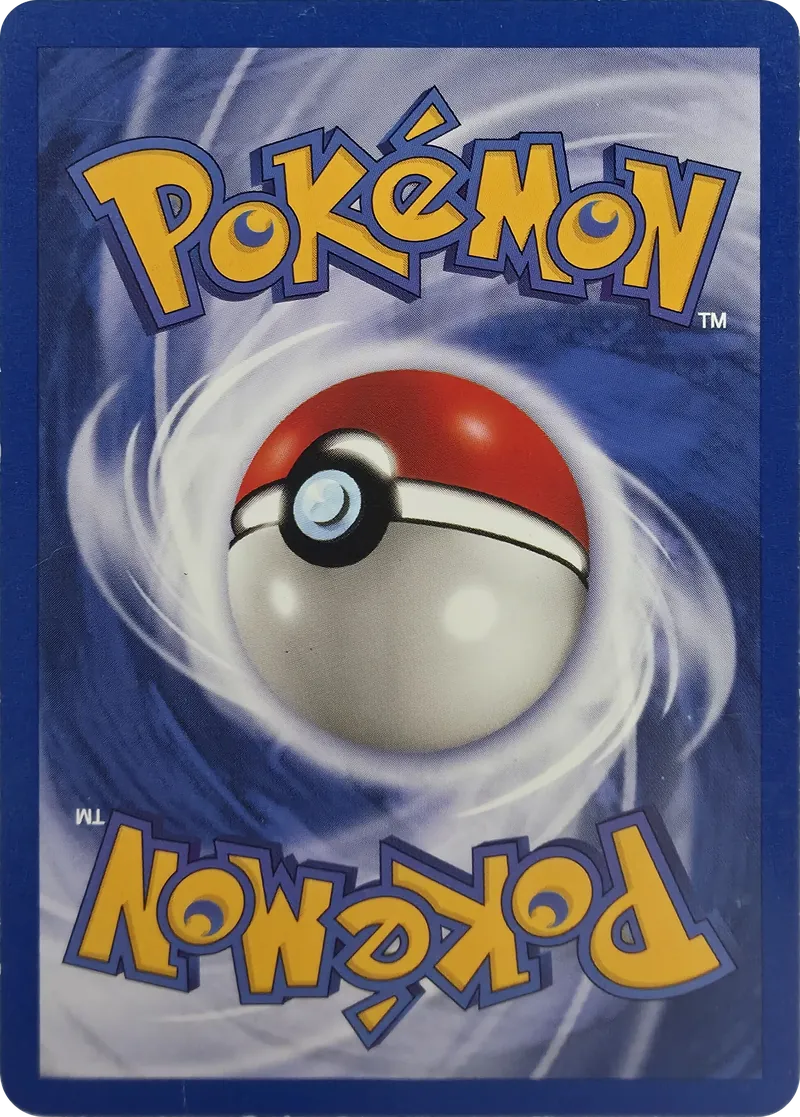 2000 Pokemon Team Rocket Dark Dragonair #33/82 Unlimited Uncommon, back