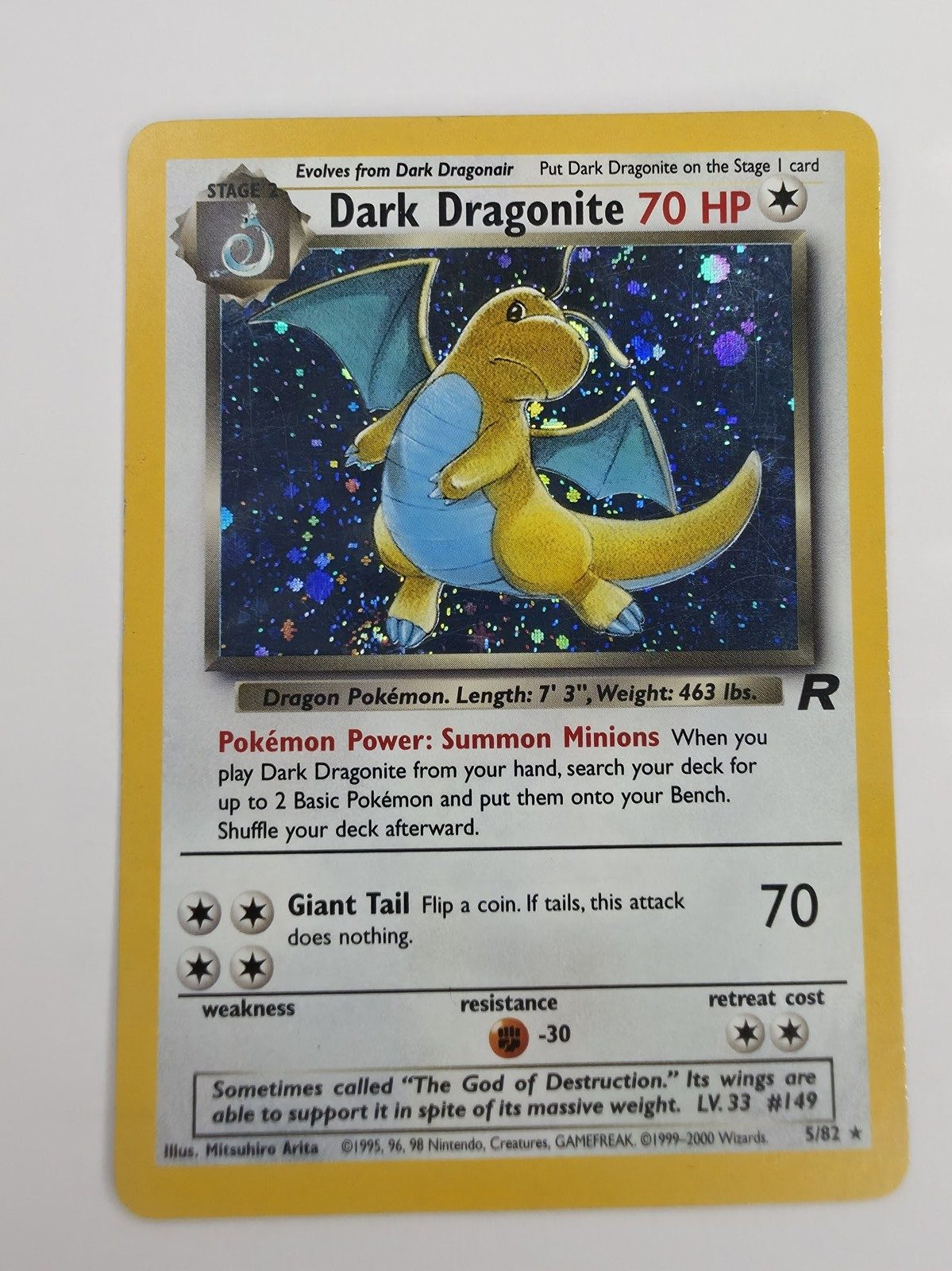 Dark Dragonite front