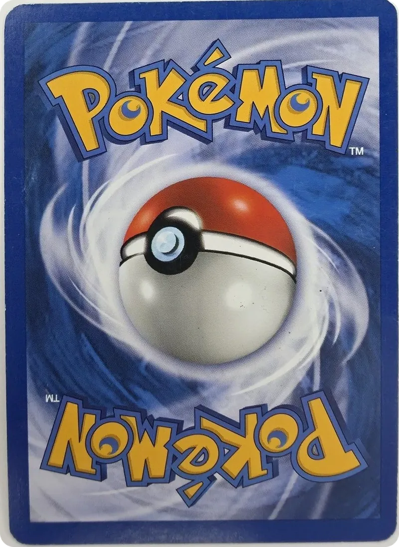 2000 Pokemon Team Rocket Dark Dragonite #5/82 Unlimited Holo Rare, back