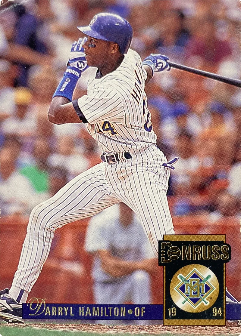 Darryl Hamilton #398, front