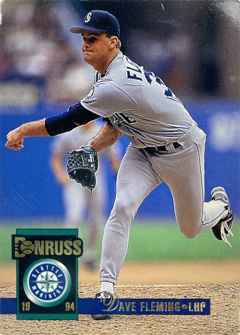 1994 Donruss Dave Fleming #183 Seattle Mariners front