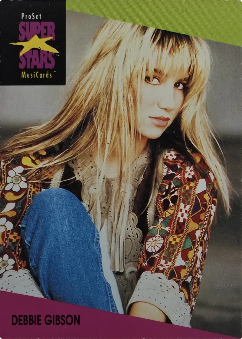 Debbie Gibson #44, front