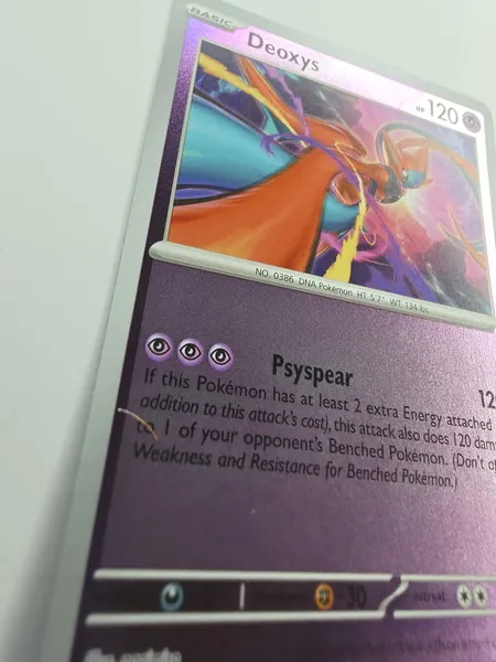 2026 Pokemon Chaos Rising Deoxys #032/086 Reverse Holo Uncommon photo 3
