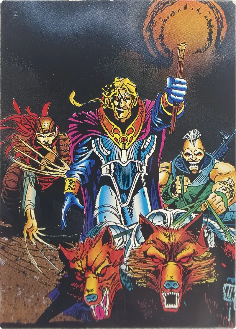 1992 Comic Images Wolverine: From Then 'Til Now II Donald Pierce #54, front