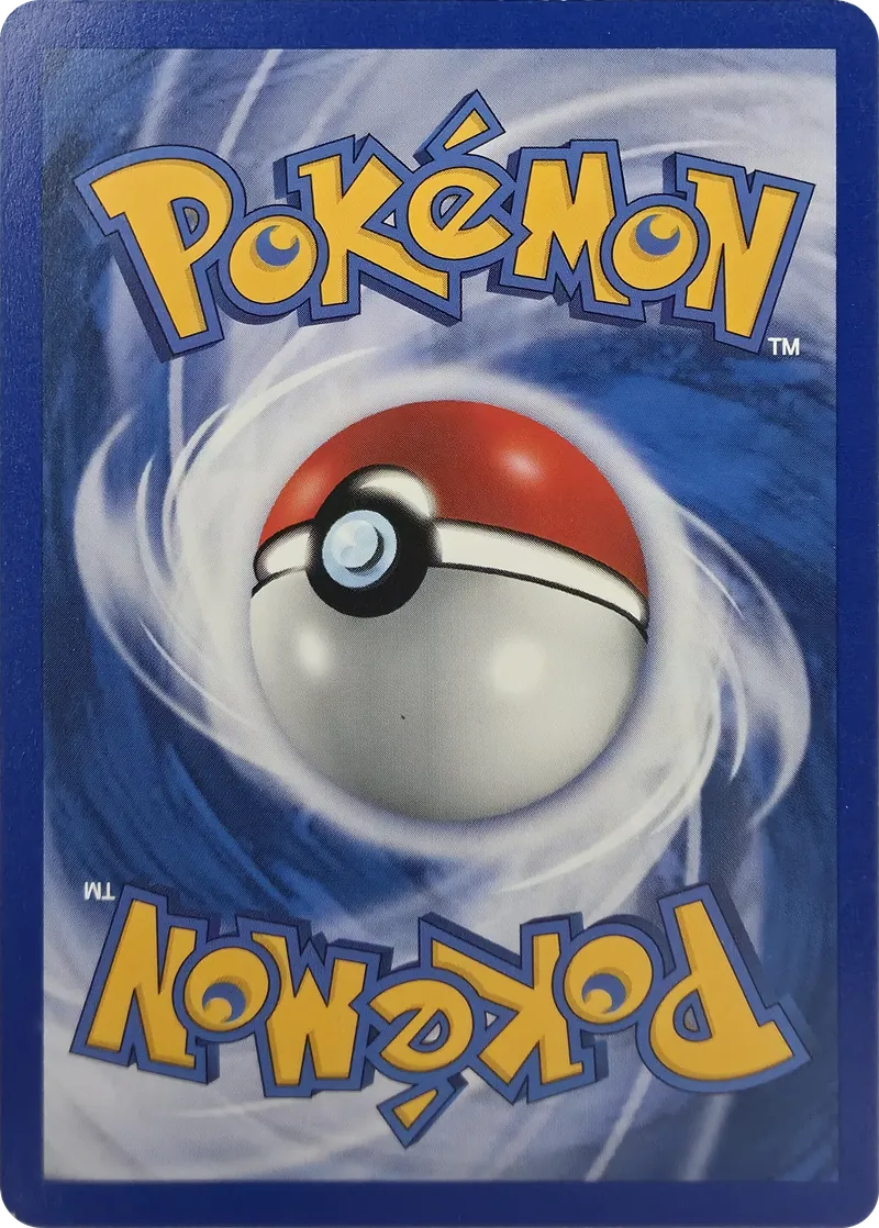 2000 Pokemon Neo Genesis Donphan #21/111 Unlimited Non-Holo Rare, back